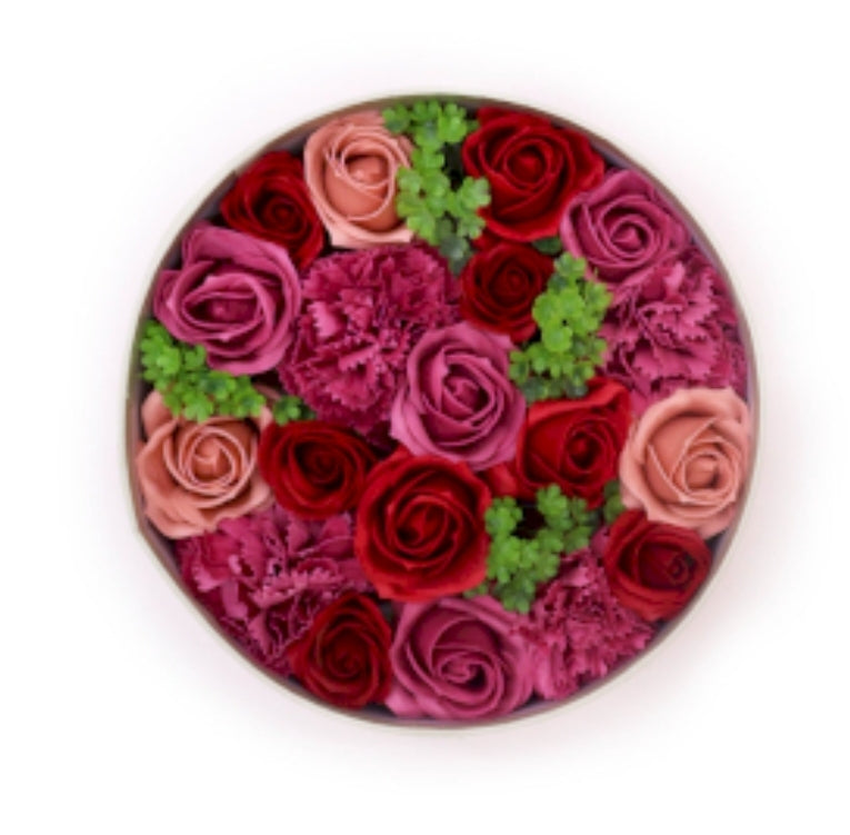 Round Box - Vintage Roses