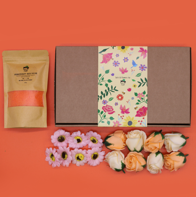 Wild Hare Salt & Flowers Set- Total Detox