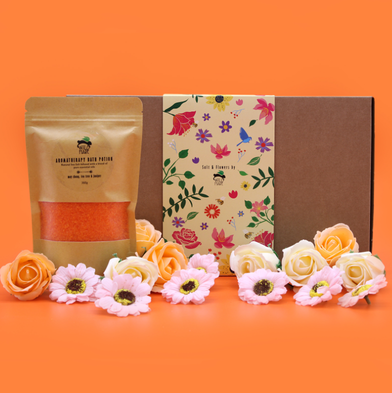 Wild Hare Salt & Flowers Set- Total Detox