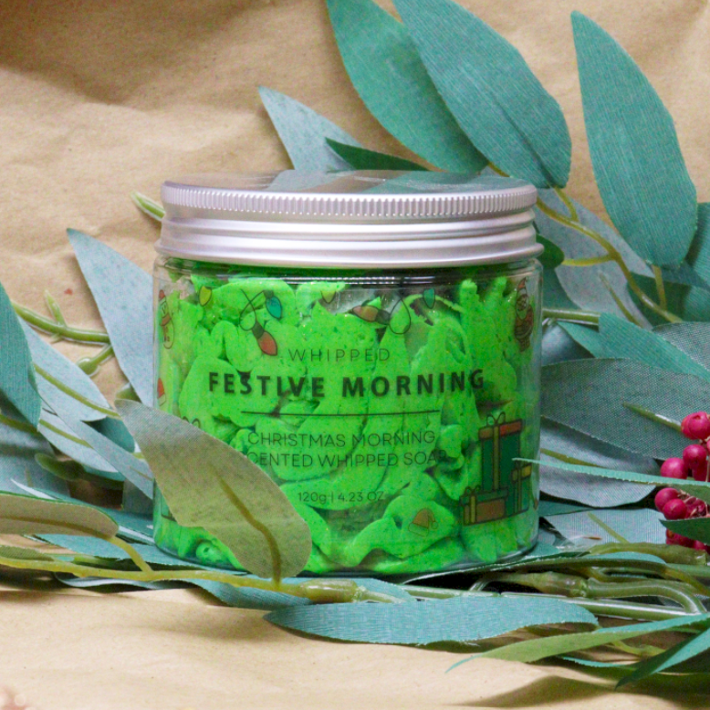 Festive Morning Whipped Soap 120g