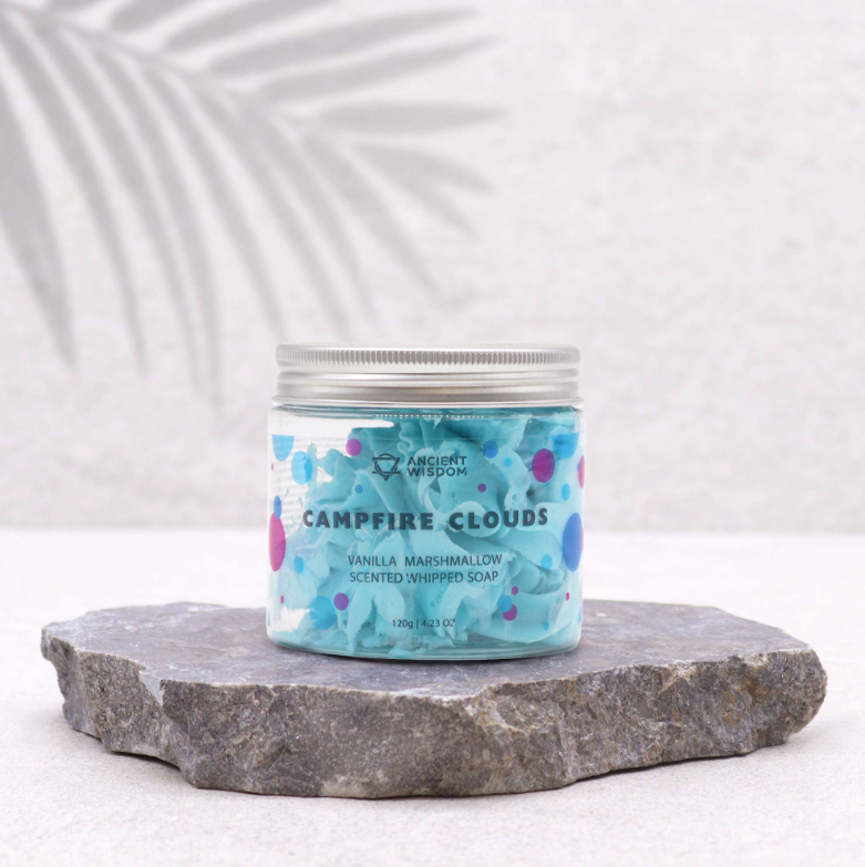 Campfire Clouds Whipped Soap 120g