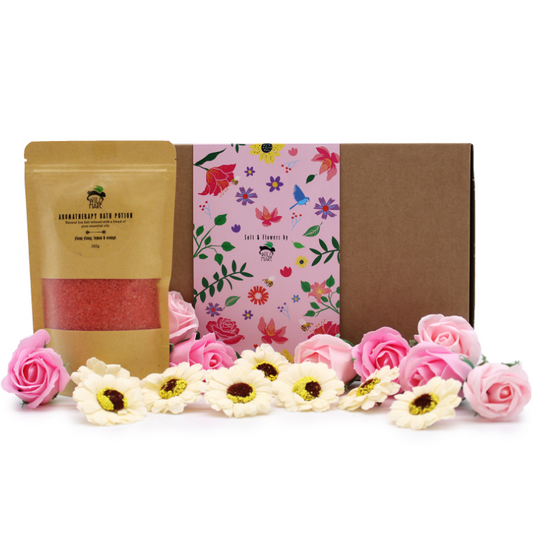 Wild Hare Salt & Flowers Set- Passion