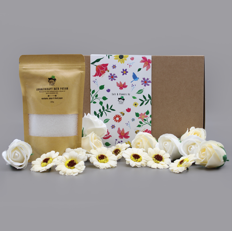 Wild Hare Salt & Flowers Set - Cold & Flu